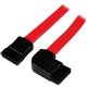 StarTech.com 18in SATA to Left Side Angle SATA Serial ATA Cable - Make a left side-angled connection to your SATA drive, for ins