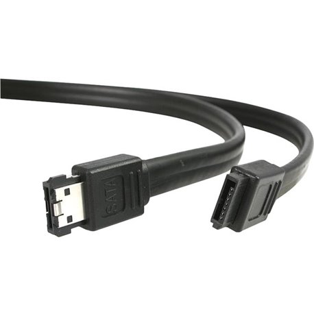 StarTech.com 6 ft Shielded eSATA to SATA Cable - Connect eSata devices to a standard SATA port