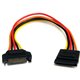 StarTech.com 8in 15 pin SATA Power Extension Cable - Extend SATA Power Connections by up to 8in - 8" sata power extension cable 