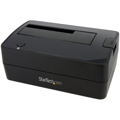 StarTech.com Single Bay USB 3.0 to SATA Hard Drive Docking Station, USB 3.0 (5 Gbps) Hard Drive Dock, External 2.5/3.5" SATA HDD