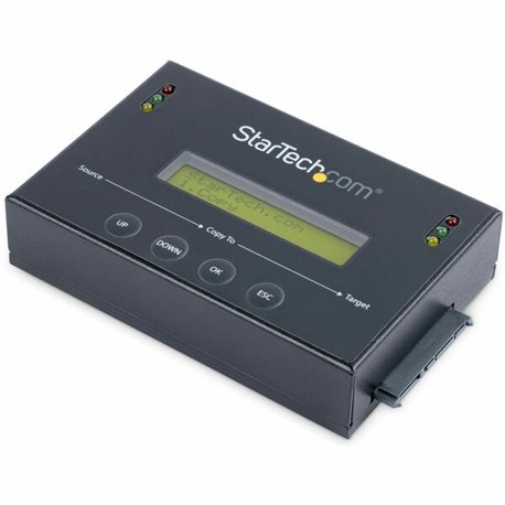 StarTech.com 1:1 Standalone Hard Drive Duplicator with Disk Image Library Manager for Backup & Restore, HDD/SSD Cloner - Standal