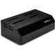 StarTech.com 4-Bay USB 3.0 to SATA Hard Drive Docking Station, 2.5/3.5" SATA III (6Gbps) SSD/HDD Dock, USB Hard Drive Bay, Top-L