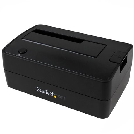 StarTech.com Single Bay USB 3.1 to SATA Hard Drive Docking Station, USB 3.1 (10 Gbps) Hard Drive Dock, External 2.5/3.5" SATA HD