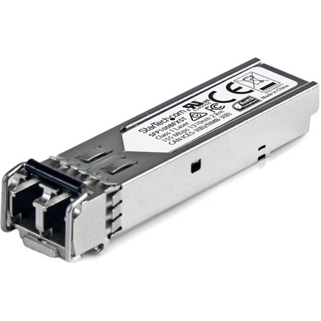 StarTech.com MSA Uncoded SFP Module - 100BASE-FX - 100Mb Ethernet SFP 100MbE Multi Mode Fiber (MMF) Optic Transceiver Module - 2