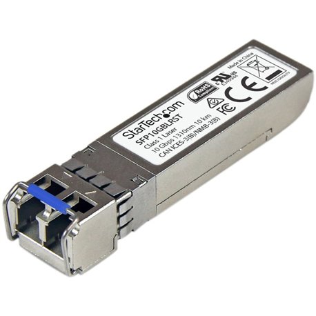 StarTech.com MSA Uncoded SFP+ Module - 10GBASE-LR - 10GE Gigabit Ethernet SFP+ 10GbE Single Mode Fiber (SMF) Optic Transceiver -