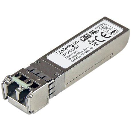 StarTech.com MSA Uncoded SFP+ Module - 10GBASE-SR - 10GE Gigabit Ethernet SFP+ 10GbE Multi Mode Fiber (MMF) Optic Transceiver - 