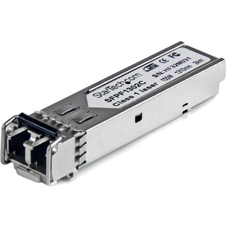 StarTech.com Cisco GLC-FE-100FX Compatible SFP Module - 100BASE-FX - 100 Mbps 100Mbps Multimode Fiber MMF Optic Transceiver - 2k