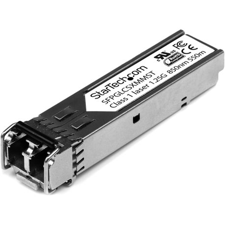 StarTech.com Cisco GLC-SX-MM Compatible SFP Module - 1000BASE-SX - 1GE Gigabit Ethernet SFP 1GbE Multimode Fiber MMF Optic Trans