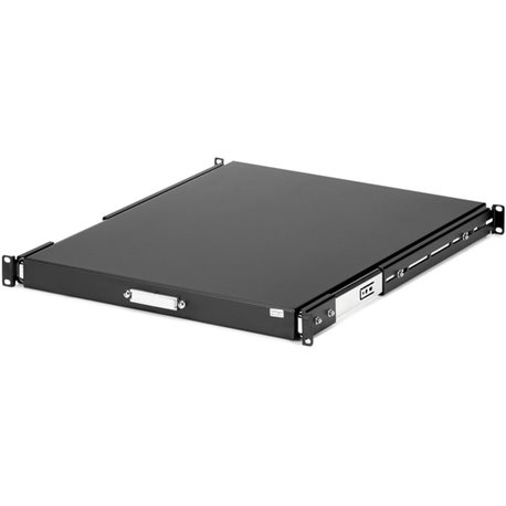 StarTech.com Black Deep Sliding Server Shelf - Add a sturdy, sliding shelf for easy peripheral and equipment access in your serv