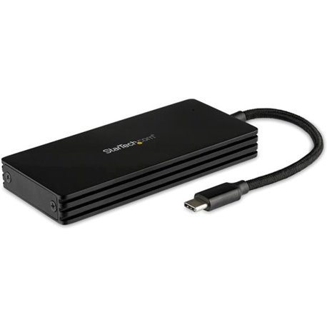 StarTech.com M.2 SSD Enclosure for M.2 SATA Drives - USB 3.1 Gen 2 - M.2 External Enclosure for USB-C Laptop - M.2 SATA USB Adap