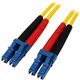 StarTech.com 1m Fiber Optic Cable - Single-Mode Duplex 9/125 LSZH Fiber Jumper Cord - LC/LC - Connect fiber network devices for 