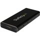 StarTech.com USB 3.1 Gen 2 (10Gbps) mSATA Drive Enclosure - Aluminum - Portable Data Storage for mSATA and mSATA Mini (Half-Size