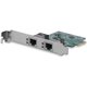 StarTech.com Dual Port Gigabit PCI Express Server Network Adapter Card - PCIe NIC - Add dual Gigabit Ethernet ports to a client,