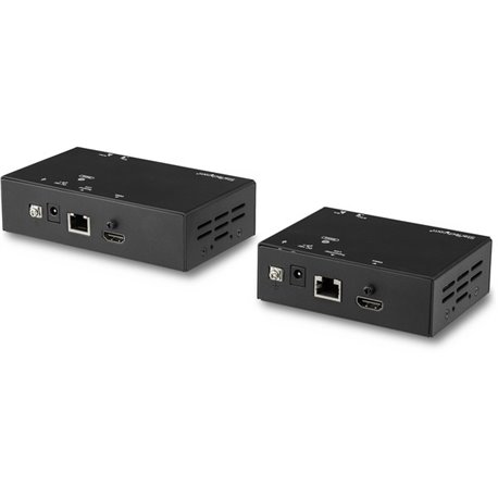 StarTech.com HDMI Over CAT6 Extender - Power Over Cable - 4K 60Hz Up to 70m / 230 ft - 1080p 60Hz up to 100m / 328 ft - Extend H