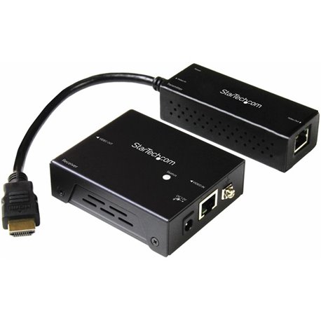 StarTech.com 4K HDMI Extender with Compact Transmitter - Up to 40 m (130 ft.) - HDBaseT Extender Kit - UHD 4K - ST121HDBTDK - US