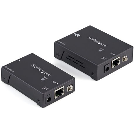 StarTech.com HDMI over CAT5e HDBaseT Extender - Power over Cable - Ultra HD 4K - Extend HDMI up to 330ft over CAT 5e / CAT 6 cab