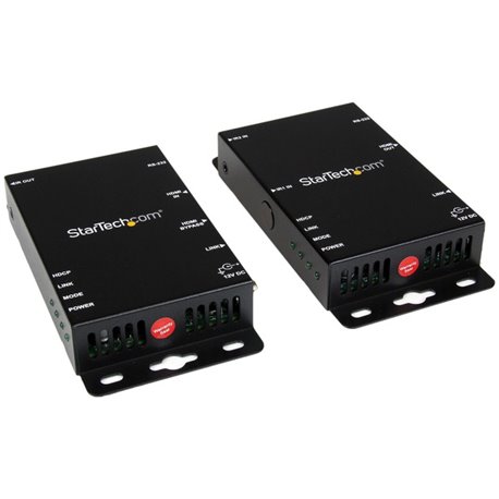 StarTech.com HDMI over CAT5e/CAT6 HDBaseT Extender - RS232 - IR - Ultra HD 4K - 330 ft (100m) - Extend an HDMI video and audio o