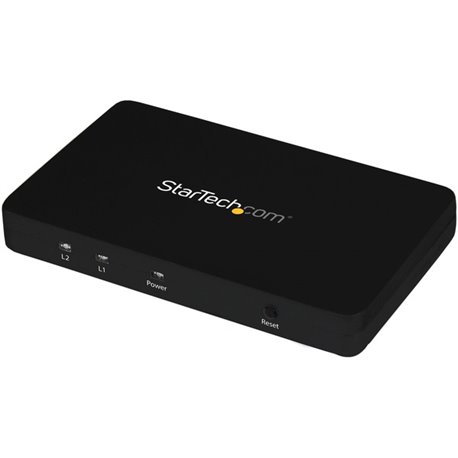 StarTech.com HDMI Splitter 1 In 2 Out - 4k 30Hz - 2 Port - Aluminum - HDMI Multi Port - HDMI Audio Splitter - Displays the same 