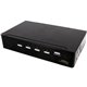 StarTech.com 4 Port DVI Video Splitter with Audio - Split a DVI source with audio to up to four displays - dvi video splitter - 