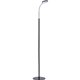 Bostitch Adjustable LED Floor Lamp - 52" Height - 4.50 W LED Bulb - Flexible Neck, Adjustable Head, Flicker-free, Glare-free Lig