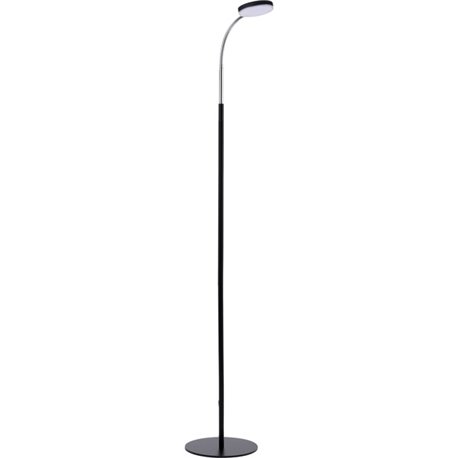 Bostitch Adjustable LED Floor Lamp - 52" Height - 4.50 W LED Bulb - Flexible Neck, Adjustable Head, Flicker-free, Glare-free Lig