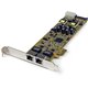 StarTech.com Dual Port PCI Express Gigabit Ethernet PCIe Network Card Adapter - PoE/PSE - Add two Power-over-Ethernet Gigabit Po