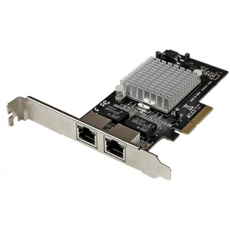 StarTech.com Dual Port PCI Express (PCIe x4) Gigabit Ethernet Server Adapter Network Card - Intel i350 NIC - Add dual Gigabit Et