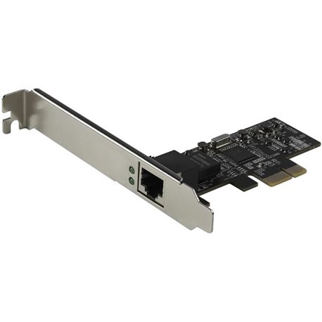 StarTech.com 1 Port 2.5Gbps 2.5GBASE-T PCIe Network Card x1 PCIe - Windows, MacOS & Linux - PCI Express LAN Card - RTL8125 (ST2G