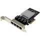 StarTech.com 4-Port Gigabit Ethernet Network Card - PCI Express, Intel I350 NIC - Quad Port PCIe Network Adapter Card w/ Intel C