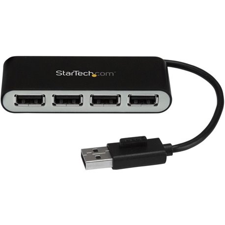 StarTech.com 4 Port USB Hub &acirc&euro" 4 x USB 2.0 port &acirc&euro" Bus Powered &acirc&euro" USB Adapter &acirc&euro" USB Spl