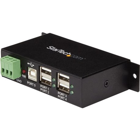 StarTech.com 4-Port USB 2.0 Hub - Add four rugged external USB 2.0 ports from a single USB connection - usb 2.0 hub - 4 port usb