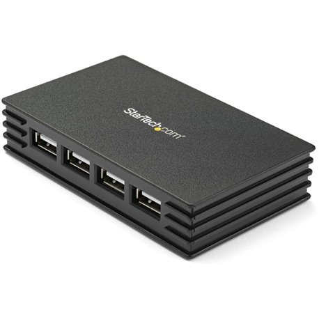 StarTech.com 4 Port USB 2.0 Hub - Hub - 4 ports - Hi-Speed USB - Turn a single USB 2.0 port into 4 external USB 2.0 ports - usb 