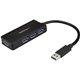 StarTech.com 4 Port USB 3.0 Hub SuperSpeed 5Gbps w/ Fast Charge - Portable USB 3.2 Gen 1 (5Gbps) Type-A Laptop/Desktop Hub - USB