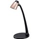 Bostitch LED Desk Lamp - 3.50 W LED Bulb - Adjustable Head, Flicker-free, Glare-free Light, Tilted Head - Desk Mountable - Rose 