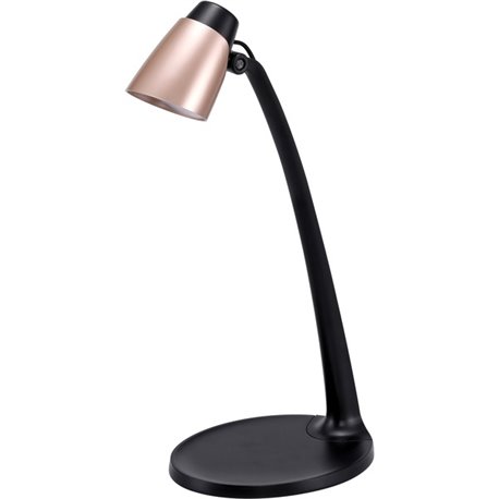 Bostitch LED Desk Lamp - 3.50 W LED Bulb - Adjustable Head, Flicker-free, Glare-free Light, Tilted Head - Desk Mountable - Rose 