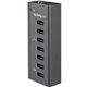 StarTech.com 7 Port USB Charging Station with 5x 1A Ports and 2x 2A Ports - USB Charging Strip for Multiple Devices - Smart Char