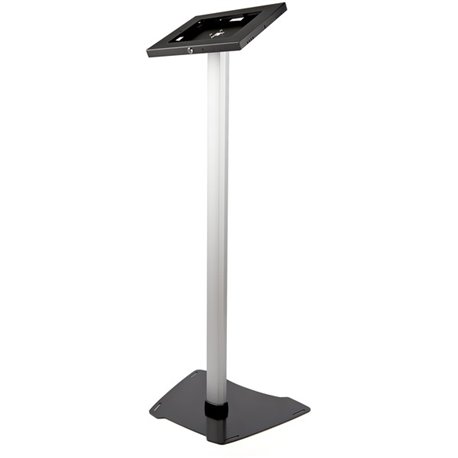 StarTech.com Secure Tablet Floor Stand - Security lock protects your tablet from theft and tampering - Supports iPad and other 9