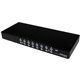 StarTech.com 16 Port 1U Rackmount USB KVM Switch with OSD - Control up to 16 USB computers from a single keyboard, mouse and mon