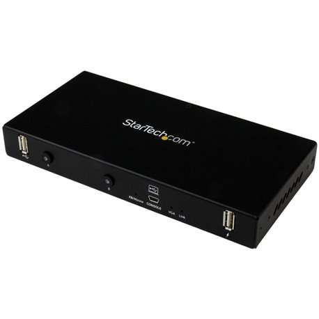 StarTech.com 2-port KVM Console Adapter - Laptop-to-Server - Rackmount Crash Cart Adapter - Instantly turn your laptop into a 2-