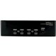 StarTech.com 4 Port DVI VGA Dual Monitor KVM Switch with Audio & USB Hub - Share a keyboard and mouse as well as 1 VGA and 1 DVI