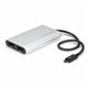 StarTech.com Thunderbolt 3 to Dual DisplayPort Adapter - 4K 60Hz Dual Monitor TB3 DisplayPort 1.2 Video Adapter - Thunderbolt 3 