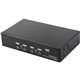 StarTech.com 4 Port DisplayPort KVM Switch - 4K 60Hz - Single Display - UHD DP 1.2 USB KVM Switch with USB 2.0 Hub & Audio - TAA