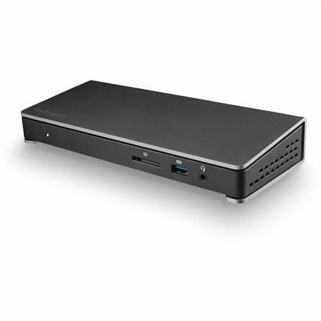 StarTech.com Thunderbolt 3 Dock - Dual Monitor 4K 60Hz TB3 Docking Station with DisplayPort - 85W Power Delivery, 6-Port USB 3.0