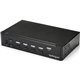 StarTech.com 4-Port HDMI KVM Switch - Built-in USB 3.0 Hub for Peripheral Devices - 1080p - Control four HDMI computers using a 