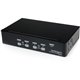 StarTech.com StarView SV431USB - KVM switch - USB - 4 ports - 1 local user - USB - 1U - Control up to 4 PC or Mac computers from