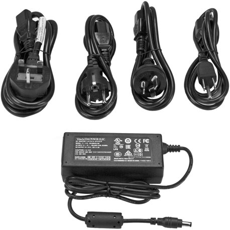 StarTech.com Replacement 12V DC Power Adapter - 12 Volts 5 Amps - Replace your lost or failed power adapter - Worls with a range