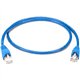 Black Box Cat. 5e UTP Backbone Cable - RJ-45 Male - RJ-45 Male - 1.97ft - Blue