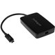 StarTech.com Thunderbolt 3 to Thunderbolt 2 Adapter - TB3 Laptop to TB2/TB1 Displays & Devices - Thunderbolt Converter - Windows