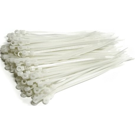 StarTech.com 6in Screw Mount Cable Ties 100 Pack - Keep your cables tidy and out of the way with StarTech.com's TCV155, the way 