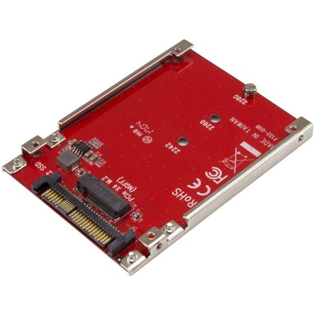 StarTech.com M.2 to U.2 Adapter - M.2 Drive to U.2 (SFF-8639) Host Adapter for M.2 PCIe NVMe SSDs - M.2 Drive Adapter - M.2 PCIe